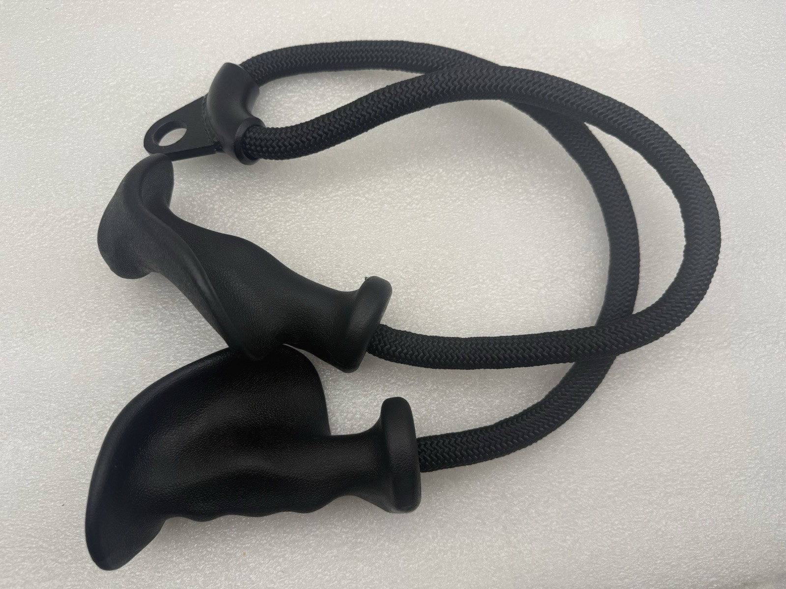 Upgraded Long Triceps Rope Pulldown Cable Attachments F Gym Bar *MISSING COVER..