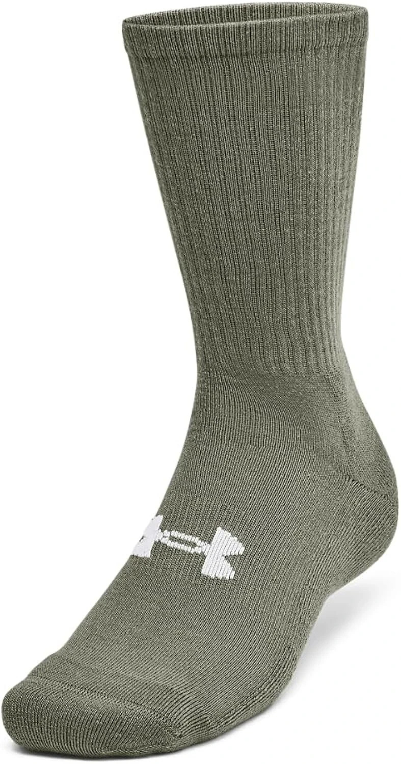 New Under Armour Mens UA Tactical Cushioned Boot Socks. 13-16