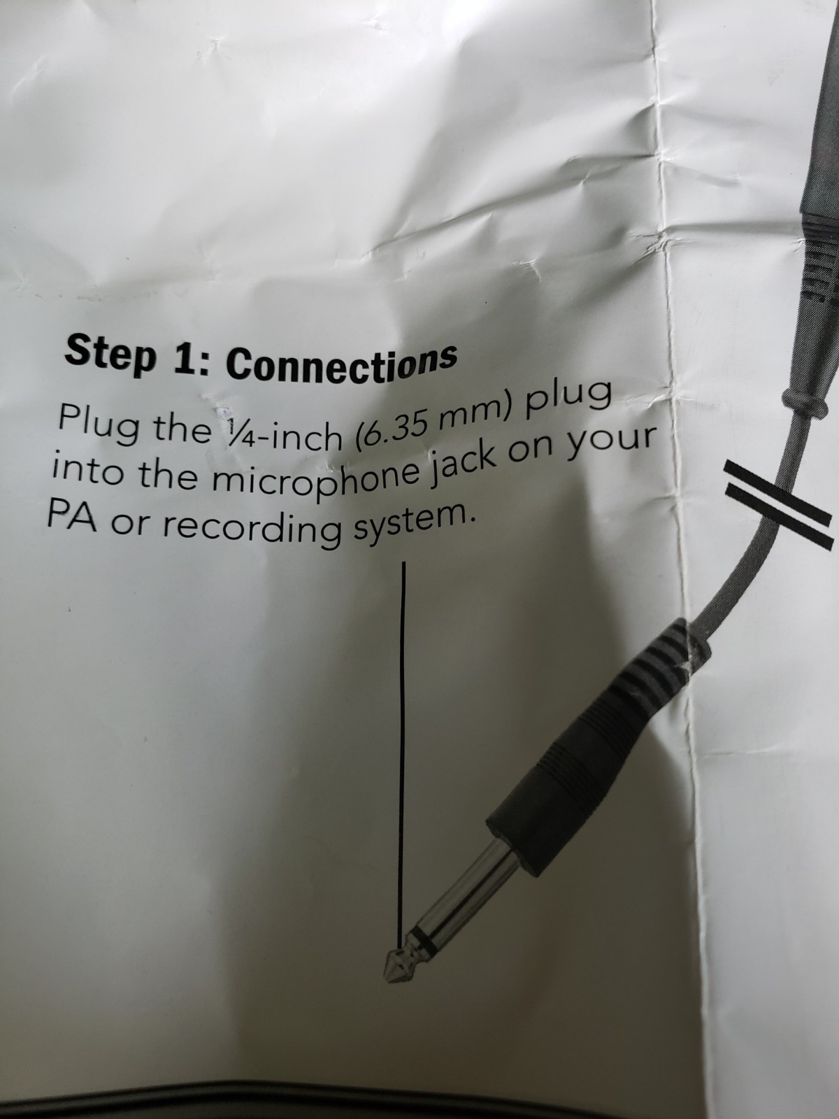 Radio Shack Unidirectional Dynamic Microphone 3303038 Open Box 600 ohms