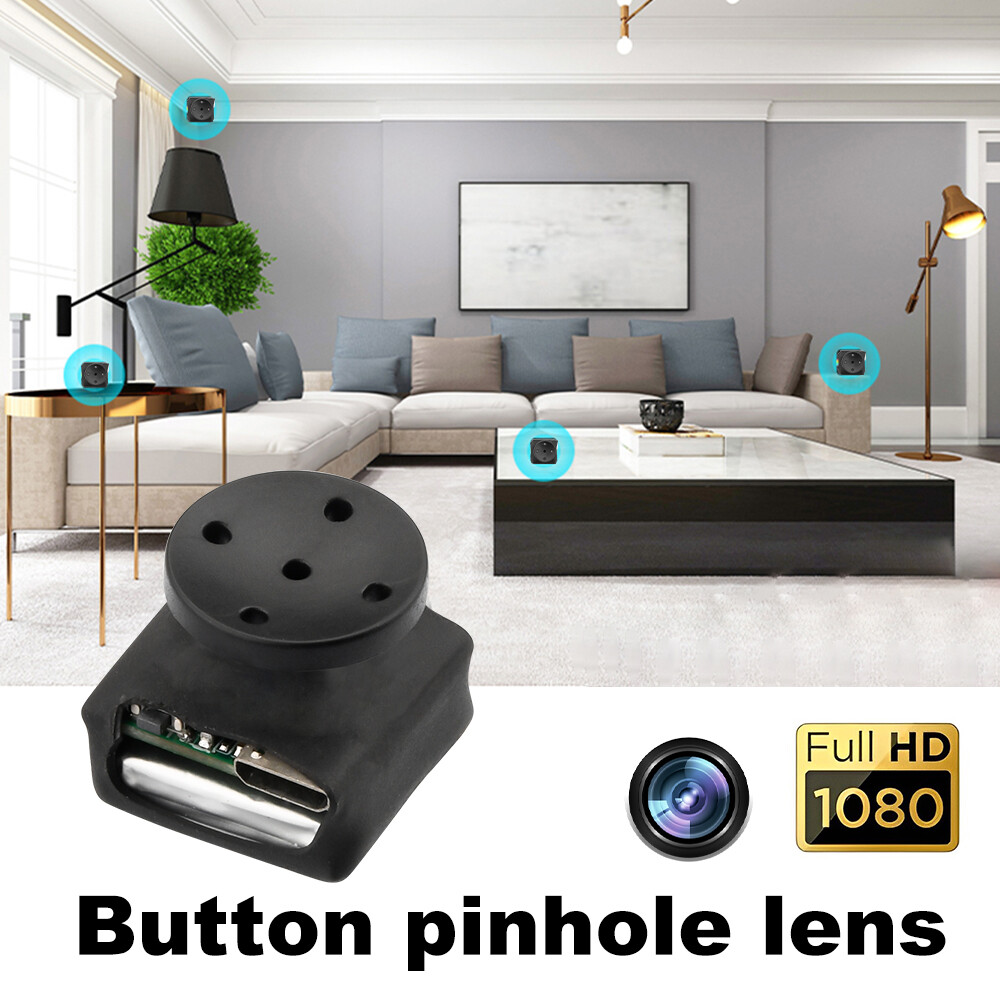 1080P Small Button Camera Built-in Battery Micro Mini DIY Body Video Recorder