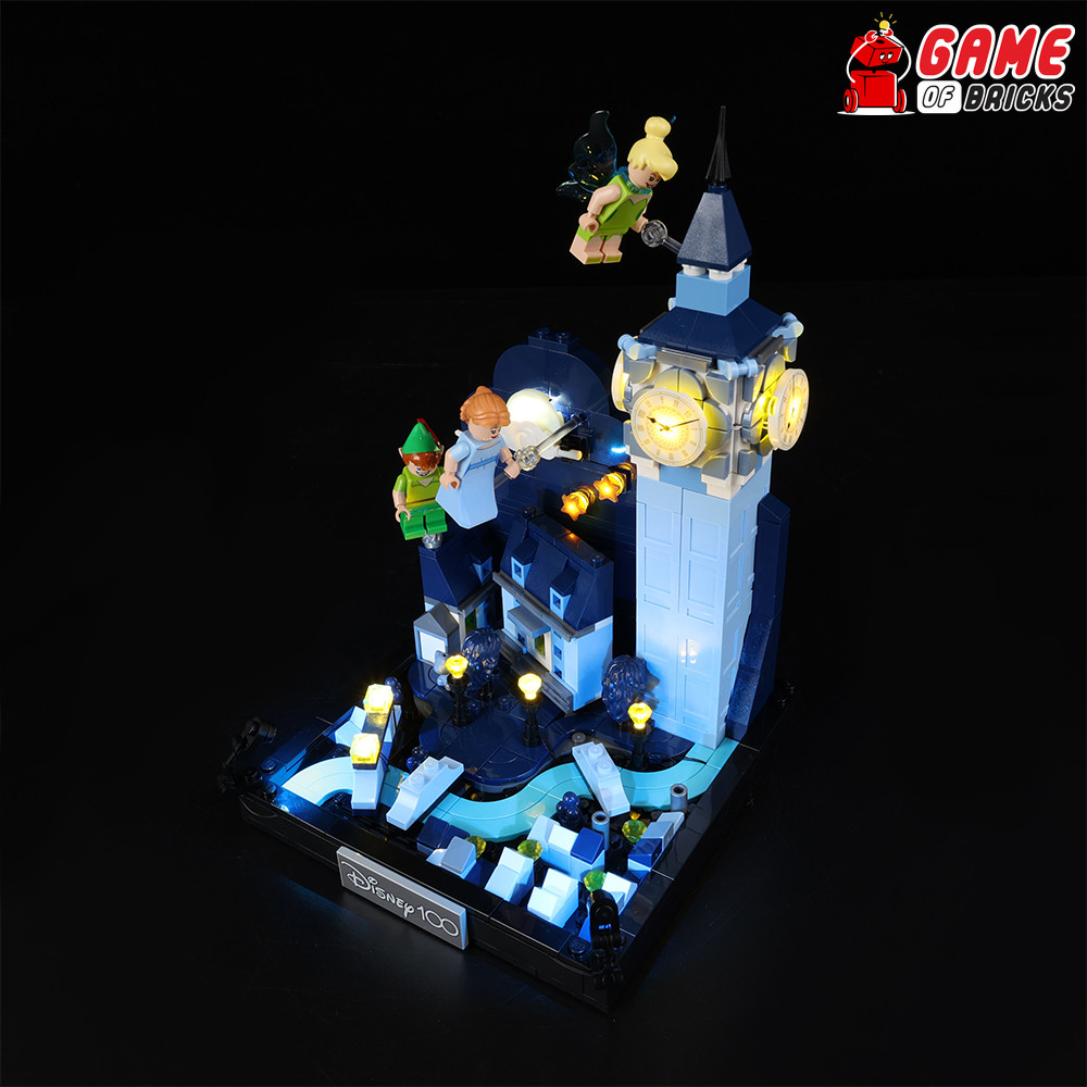 LED Light Kit for LEGO Peter Pan & Wendy's Flight over London 43232