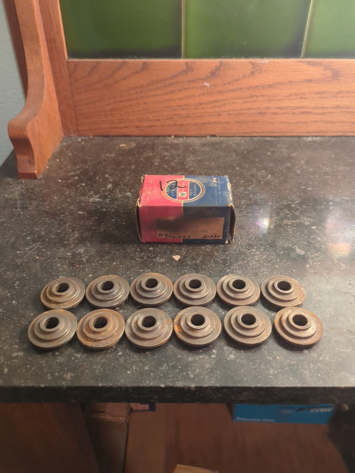 Jeep #926222 Wagon Truck 6-230  Exhaust Valve Spring Retainer Set Of 12 (J31)