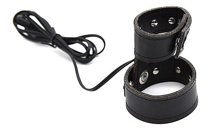 E-Stim Electric Pulse Host Shocking Male Ring Device Therapy Stretcher Enhance