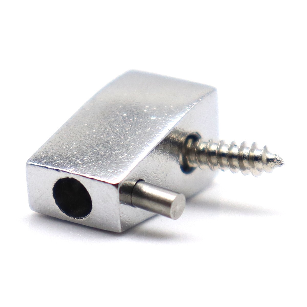 5 String Single String Bass Bridge Headless Individual Bridges and Nuts Silver