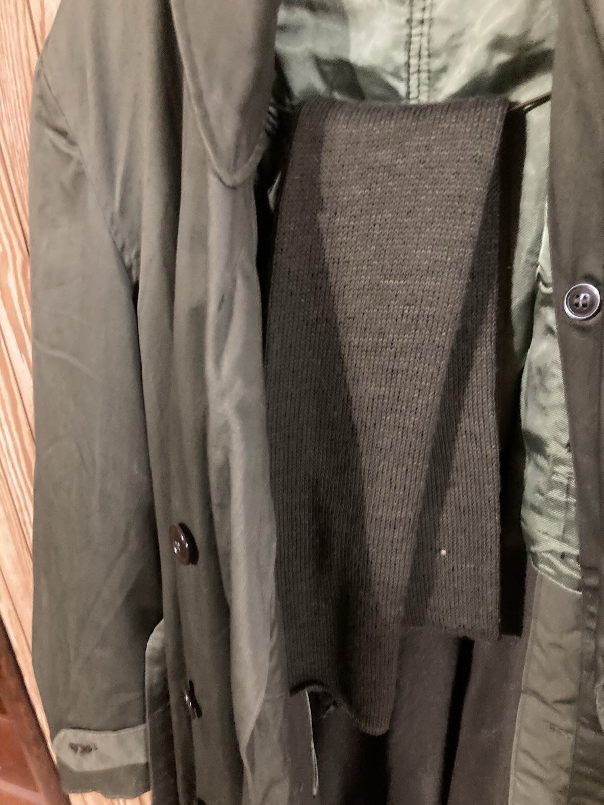 Military Overcoat, Liner, Raincoat