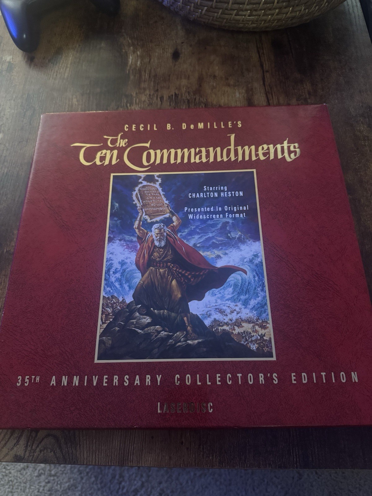 The Ten Commandments 35th Anniversary LaserDisc
