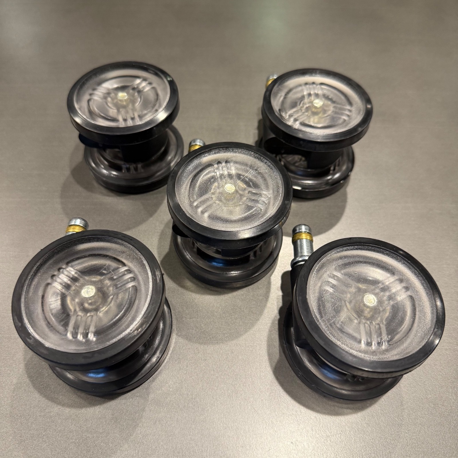 Herman Miller Authentic Translucent Casters (Set of 5)
