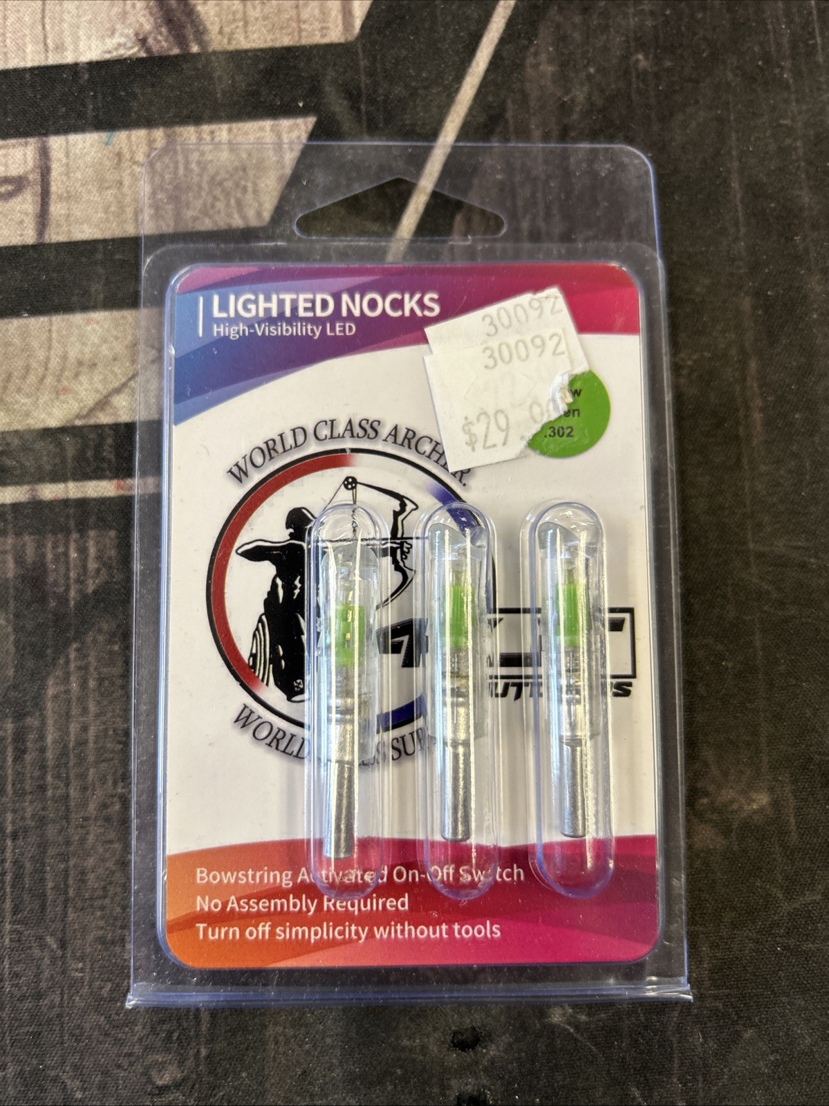 World Class Archery Lighted Knocks Tropical