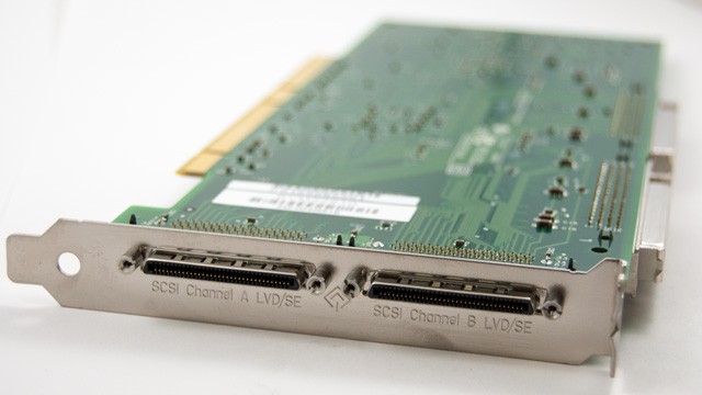 Symbios SYM22910 PCI-2 Dual Channel Ultra2 SCSI LVD Adapter