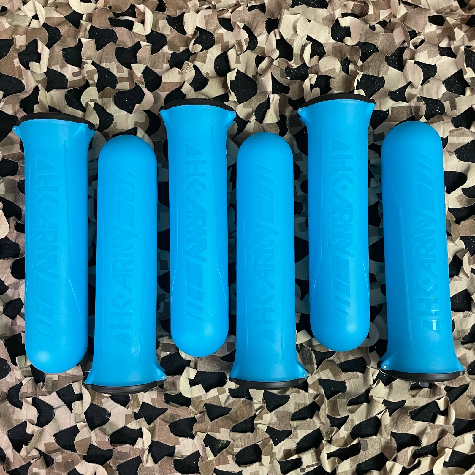 NEW HK Army (6 Pack) 150 Round HSTL Paintball Pod - Teal