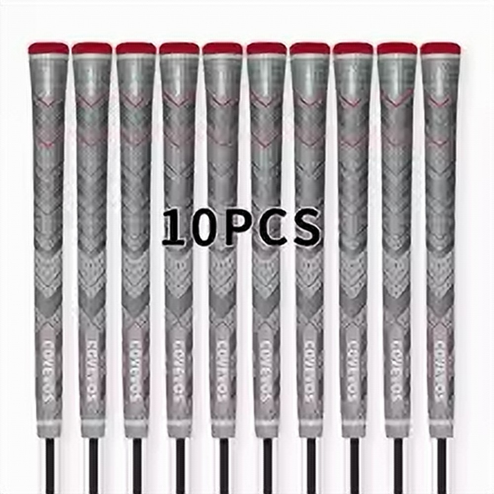 Align-Ribbed Plus 4 Reduced Taper Grips - Gray - Midsize - 10 Grip Set