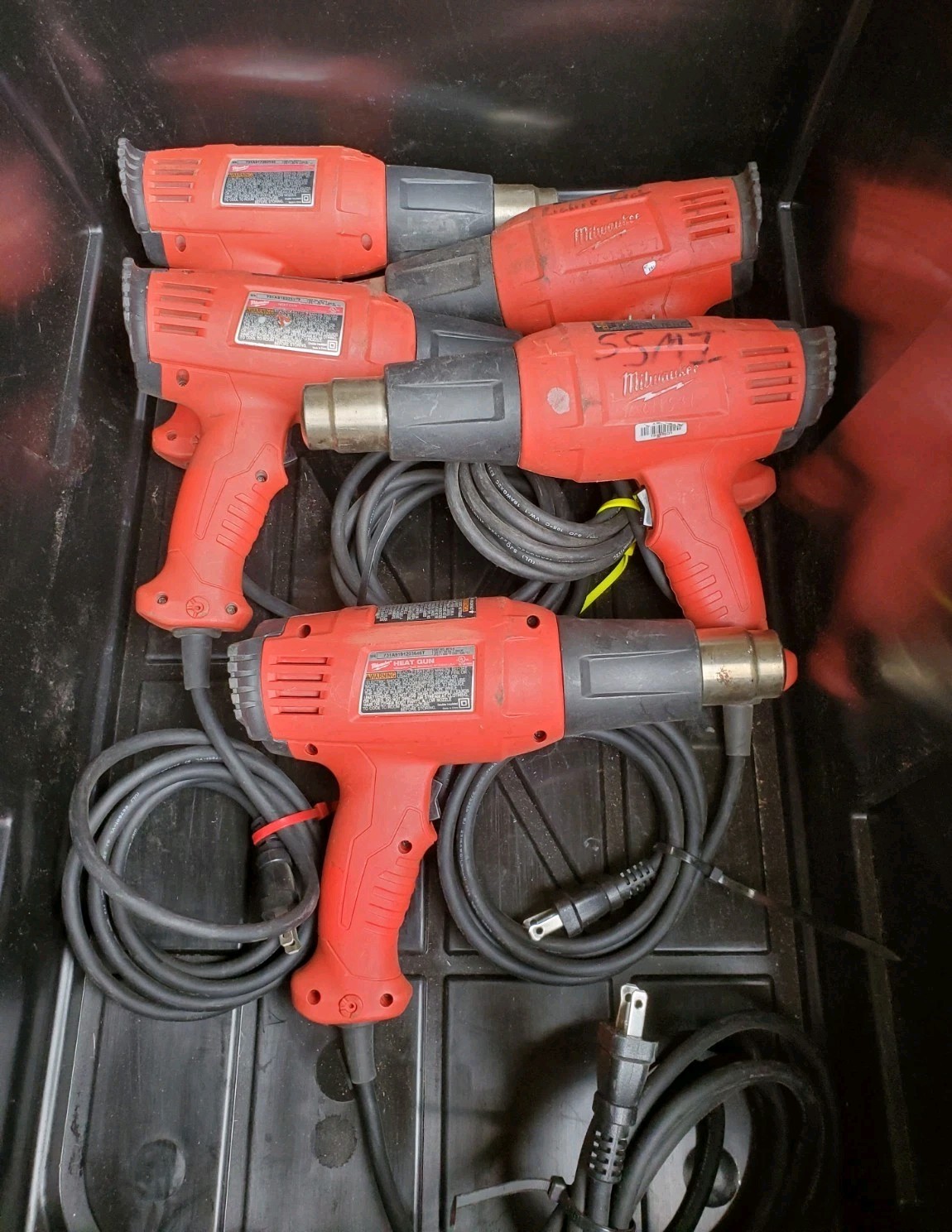 1 EA. Milwaukee Tool 8975-6 Dual Temperature Heat Gun w/ New Cord Tested