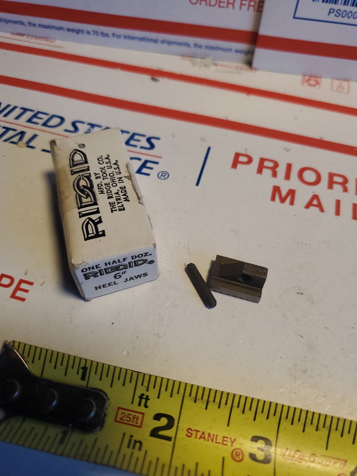 Ridgid 31560  6 " Heel Jaw Pipe Wrench NO PIN  NEW , U1