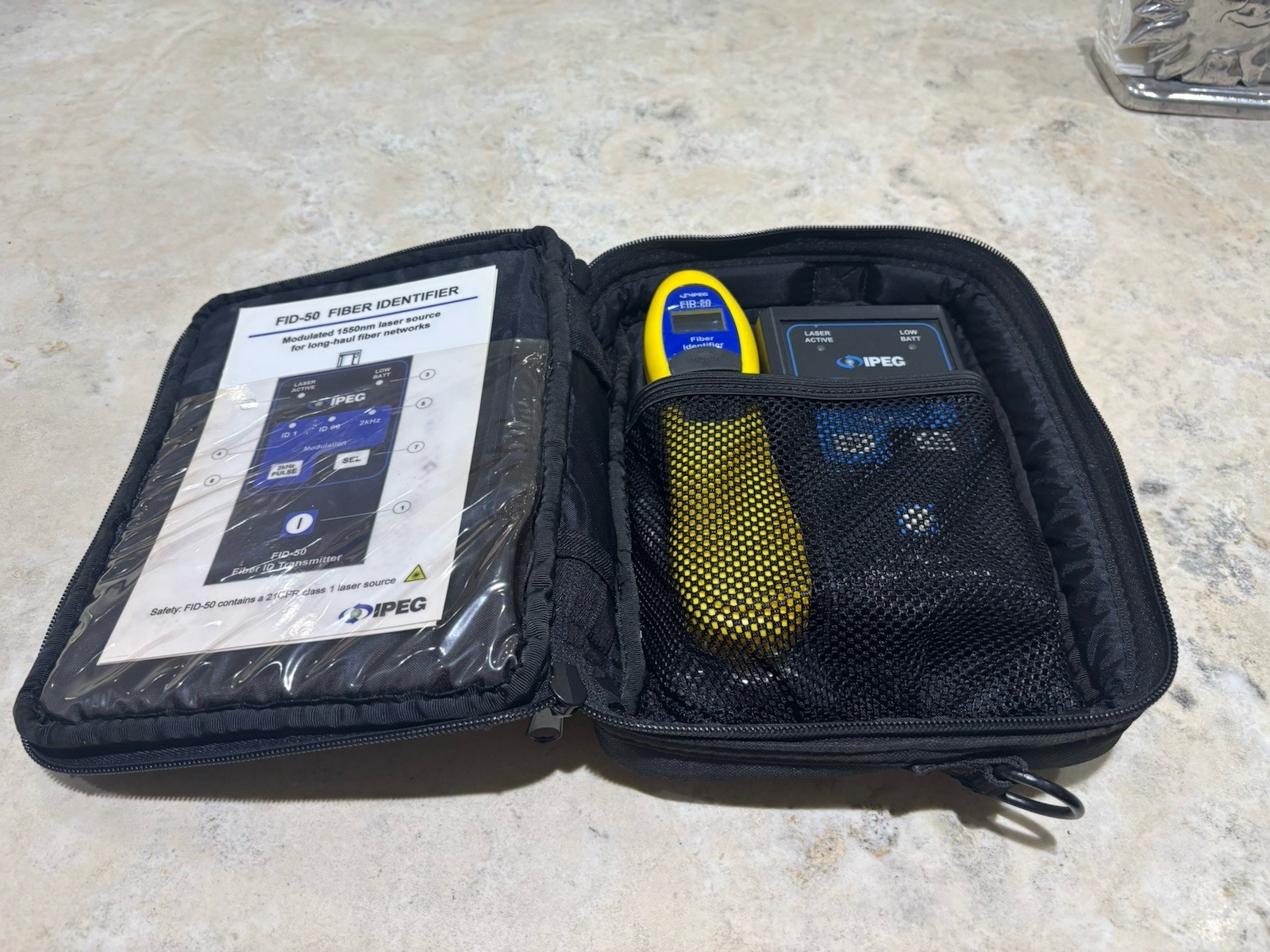 IPEG FID-50 Fiber Optic Identifier Transmitter Only Works