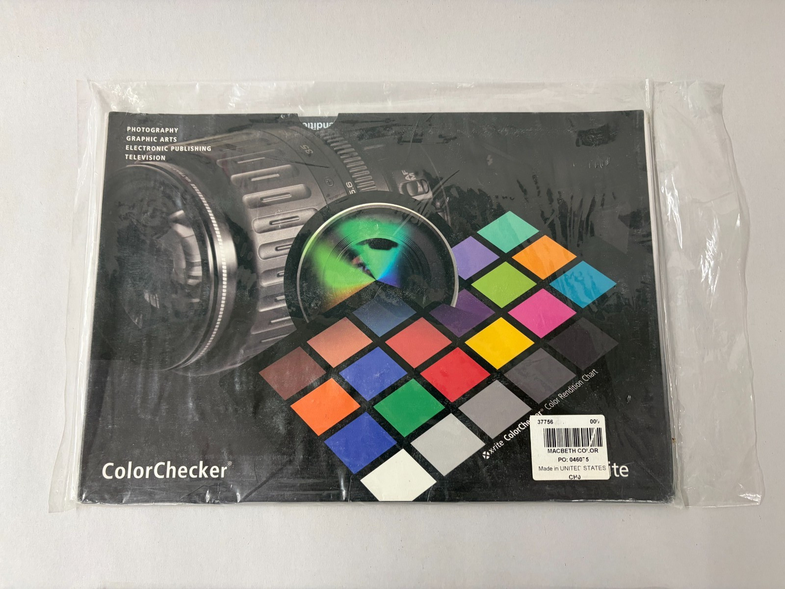 X-Rite ColorChecker Color Rendition Chart- Sealed