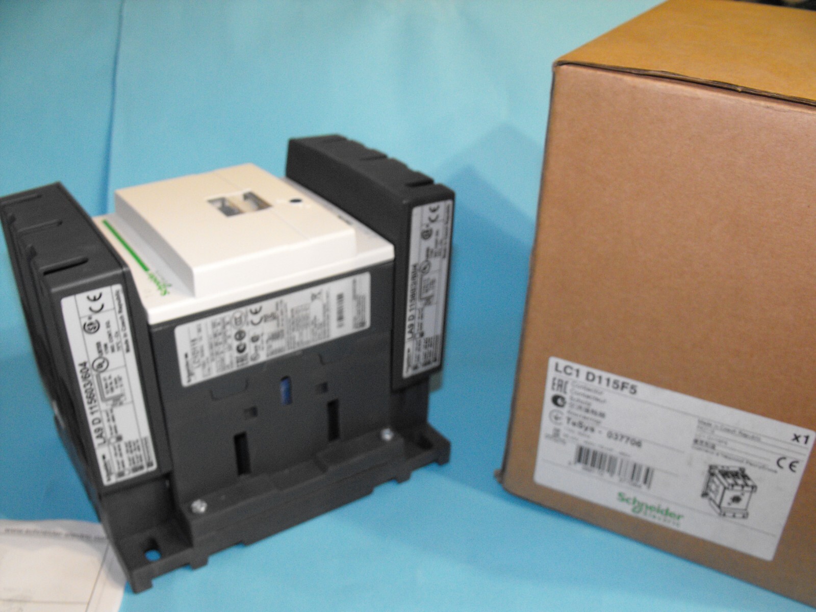 Schneider Electric.TELEMECANIQUE.LC1D115F5.55KW.(COIL110V).50HZ.NEW