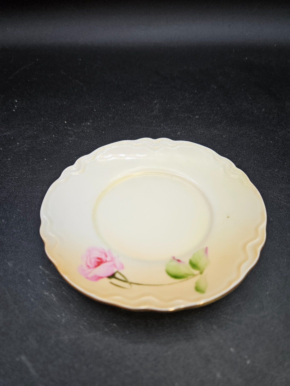 VTG. Lefton Hand Painted Small Trinket  Dish