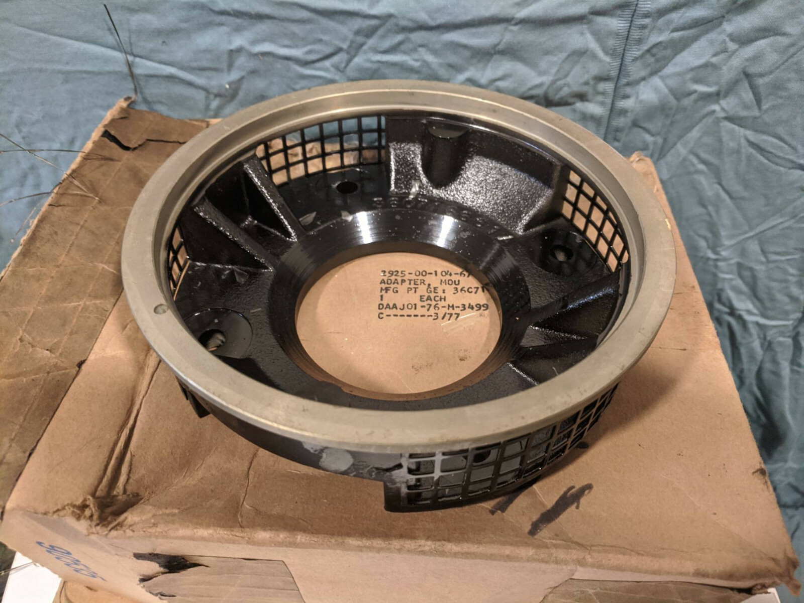 GENERAL ELECTRIC ADAPTER MOUNTING 36C716661ABG1 2925-00-104-6703