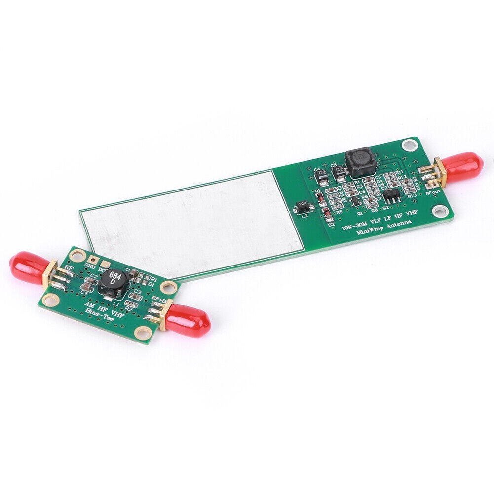 2Pcs Mini‑Whip Active Antenna RTL‑SDR Short Radio Receiver Electronic
