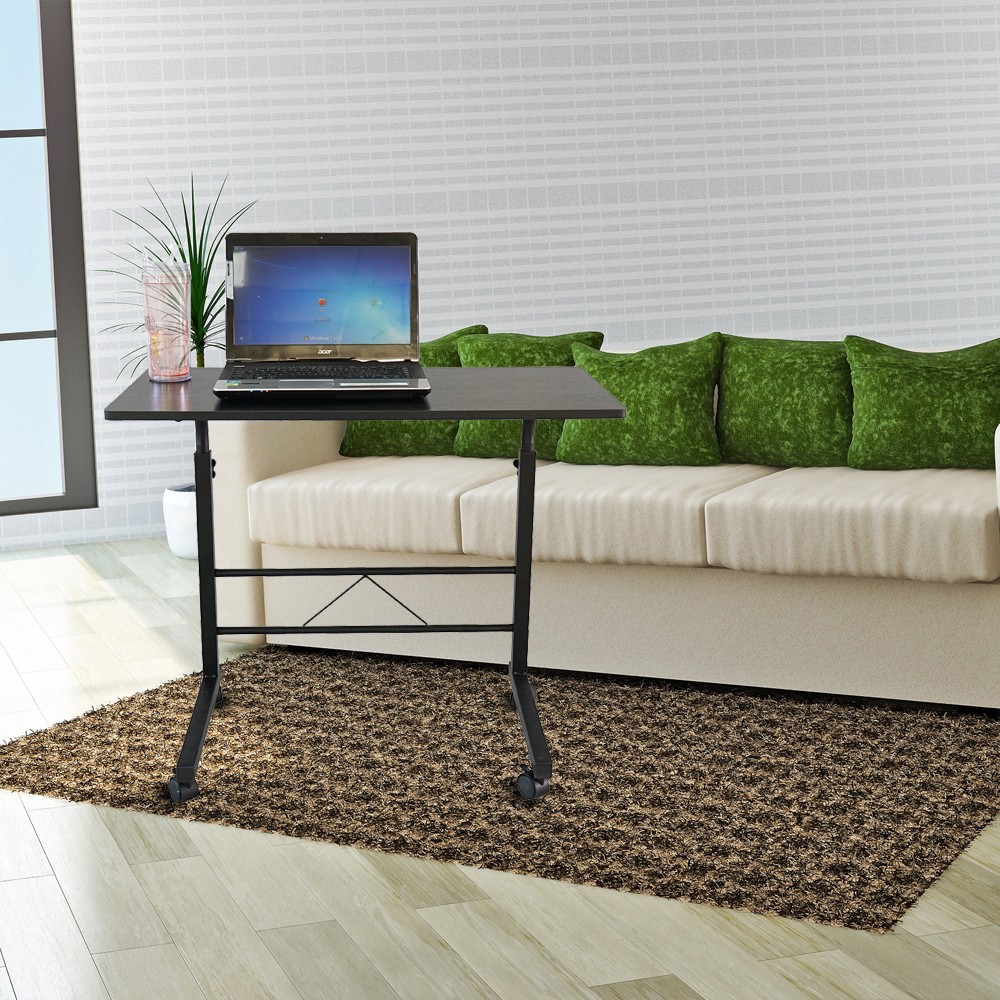 Removable P2 15MM Chipboard & Steel Side Table Black