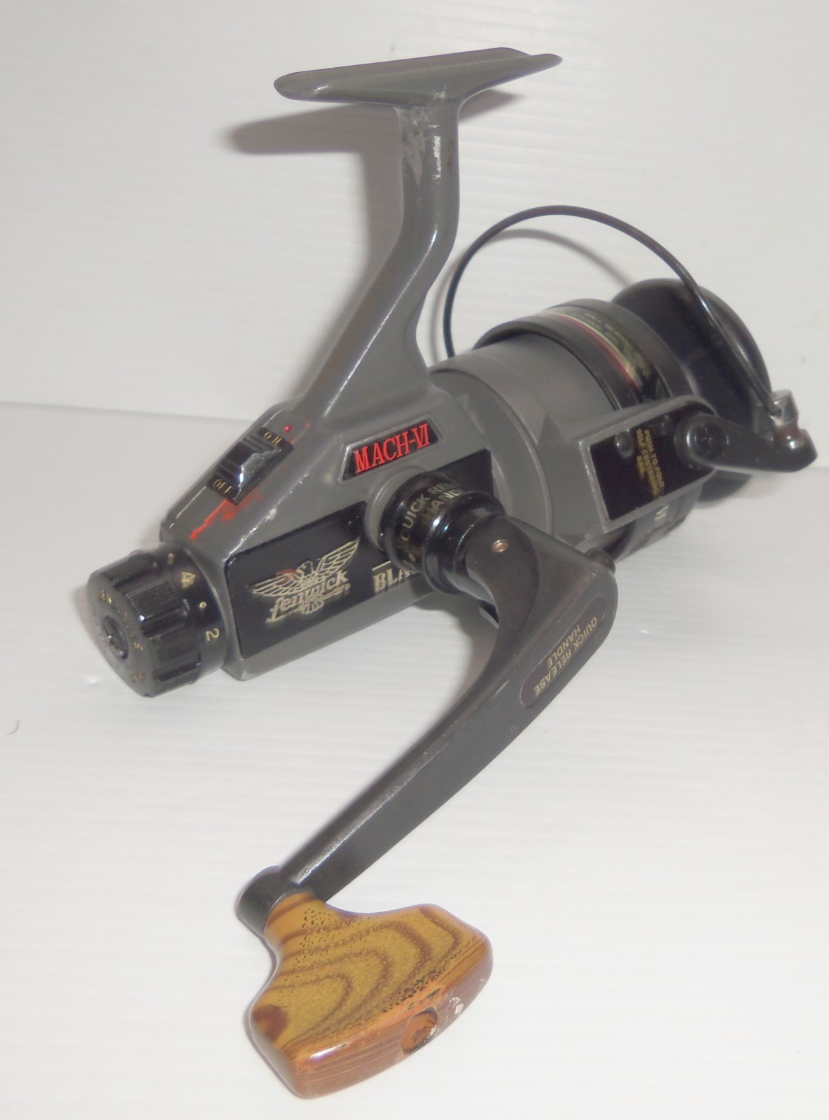 Fenwick Black Hawk Mach-VI Spinning Reel-With Extras