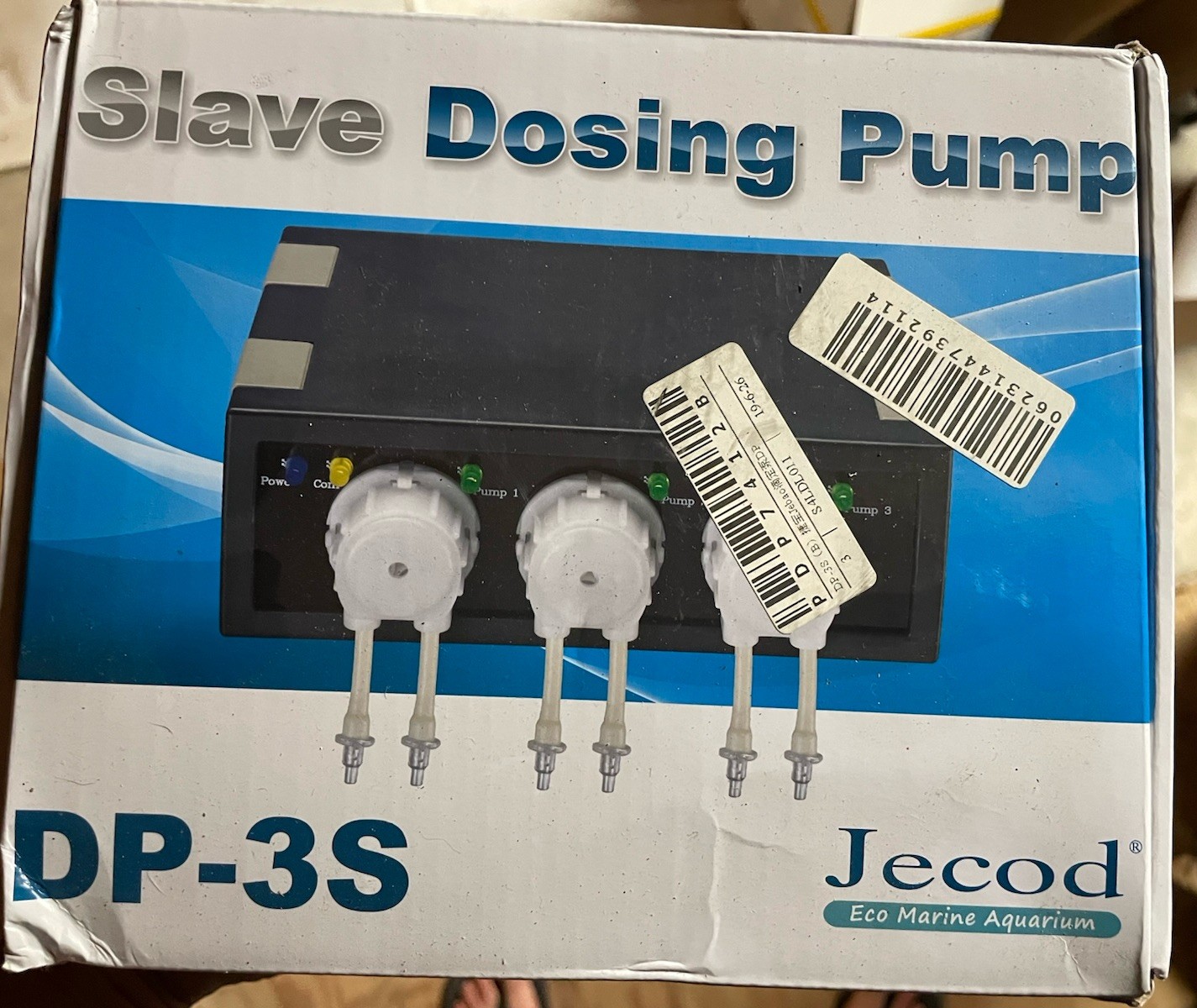 [NEW / OPEN BOX] Jecod DP-3s Dosing Pump, 3 Channel, Black