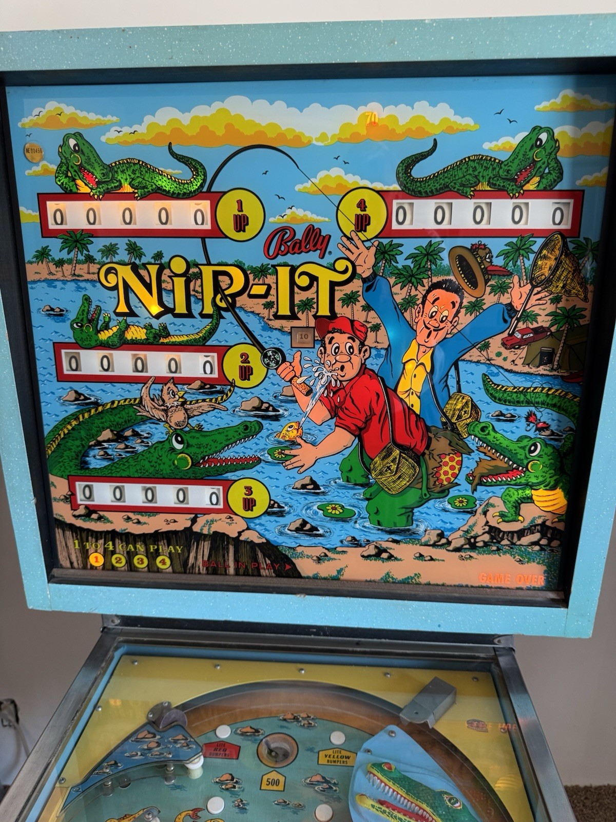Bally's Nip-it Pinball Machine (1972)