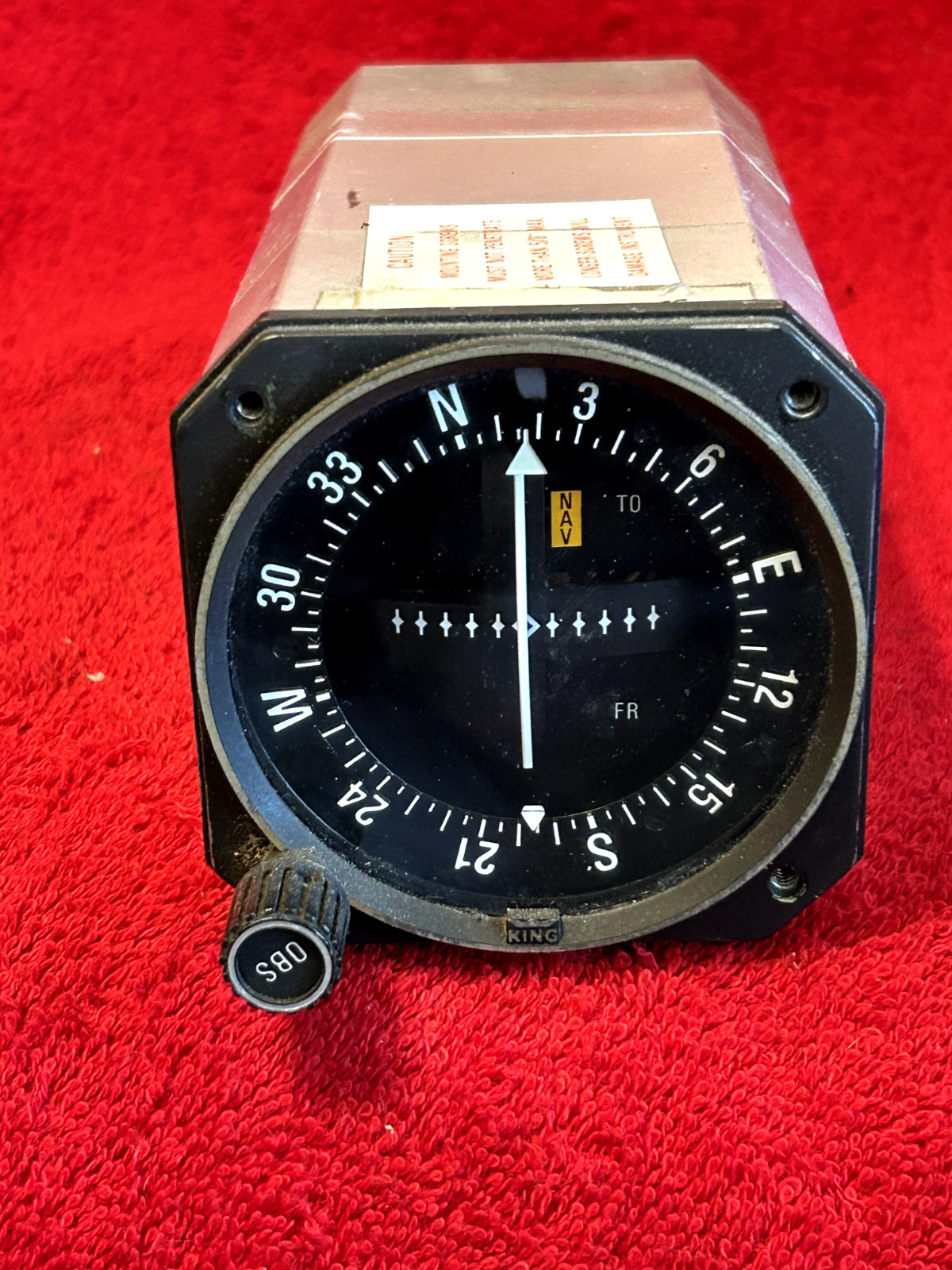 KING KI 203 VOR/LOC CONVERTER INDICATOR P/N 066-3034-00