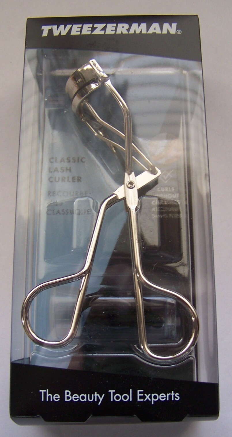 Tweezerman Classic Lash Curler Includes 3 Replacement Pads Stainless Steel