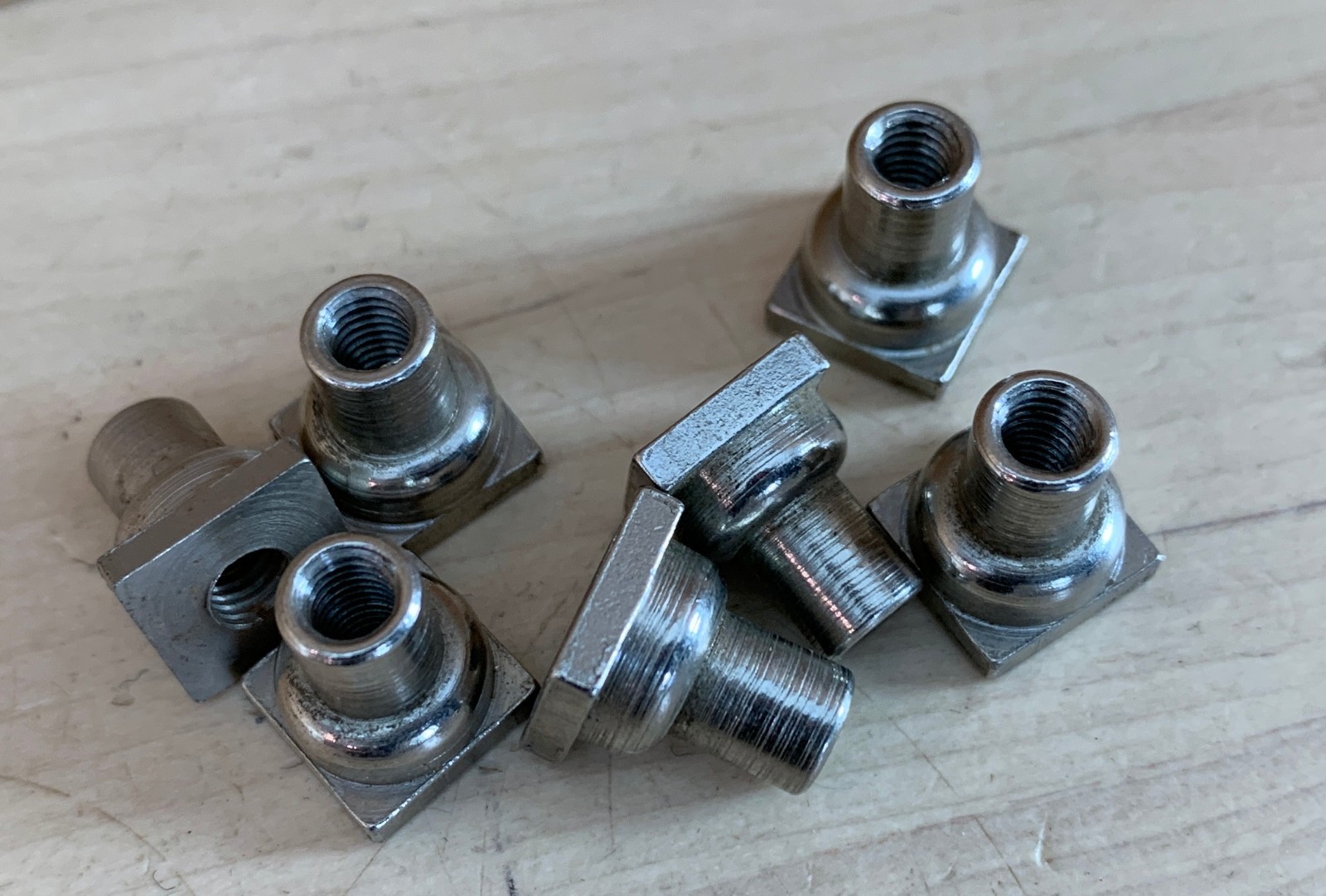 Lot 7x Craviotto By DW Drum Workshop Lug Insert Swivel Nut Parts PT30 True Pitch