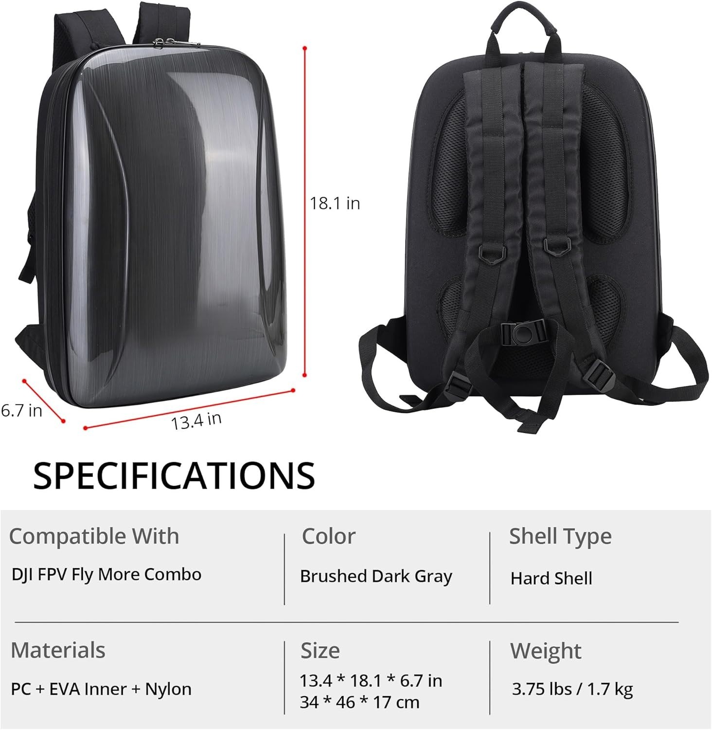 Waterproof Backpack Bag DJI FPV Combo