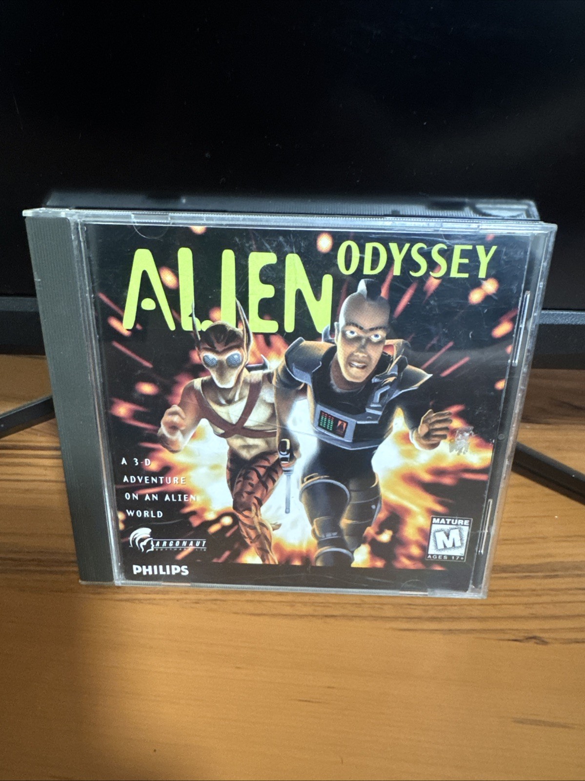 Alien Odyssey PC 1995 Vintage CD-ROM Game Complete Rated M Philips