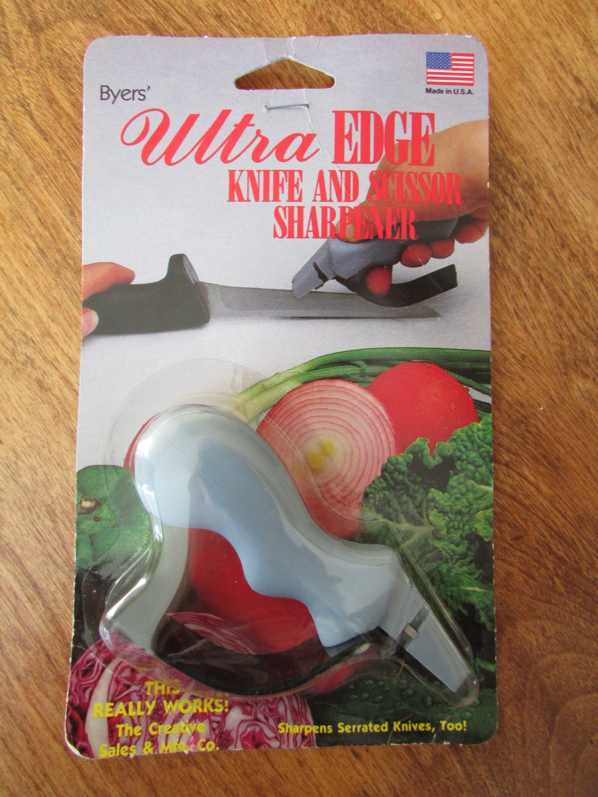 Byers Ultra Edge Knife And Scissor Sharpener New Made In U.S.A.