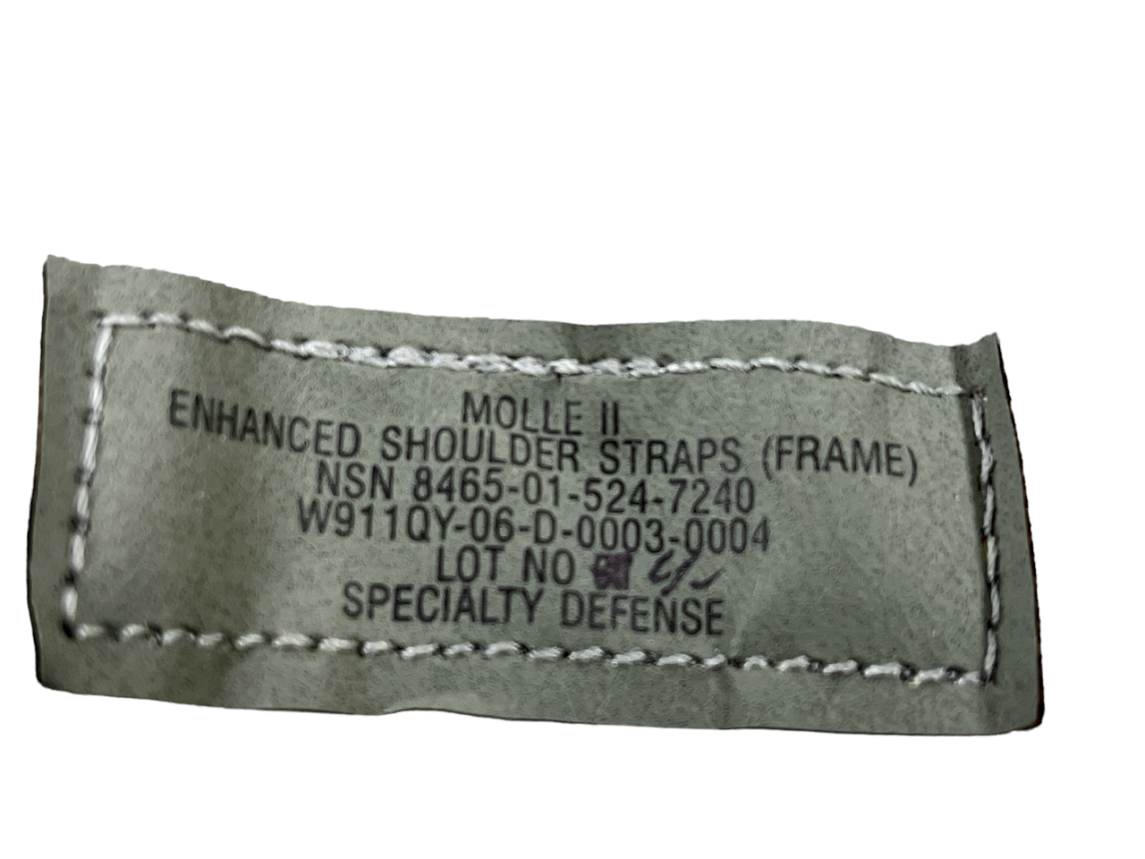 Molle ACU Enhanced Shoulder Straps WITH LOAD LIFTERS & QUICK RELEASE STRAPS VGC