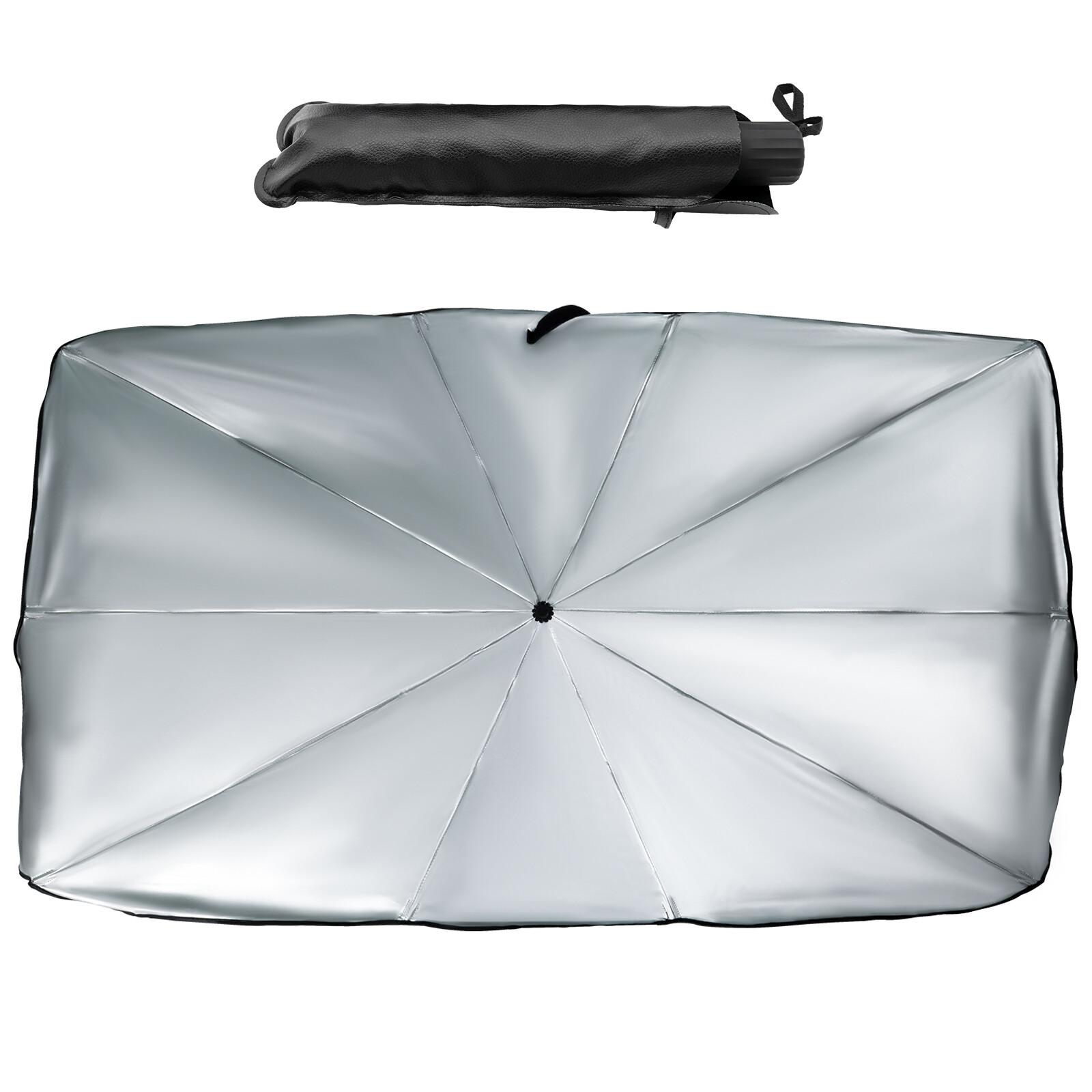 Car Sun Shade Windshield Front Window Cover Sun Shade Visor UV Umbrella Foldable