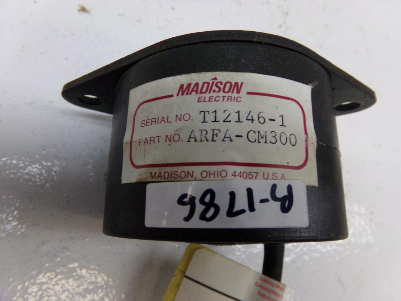 Madison Electric ARFA-CM300 Flange Mount AC Tachometer Generator