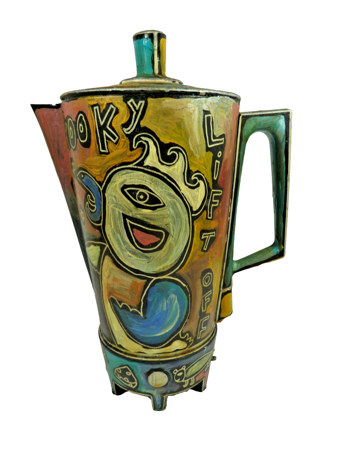 Repurposed Art Piece OOAK Hoover Percolator '99 RokokoArt