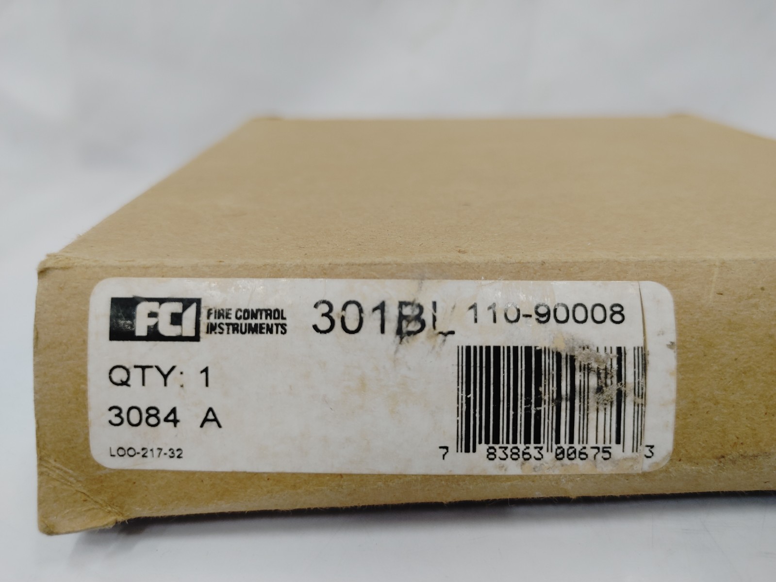 FCI 301BL Plug in Detector Base