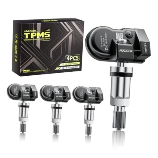 Chevy TPMS Sensor, Pre-Programmed 433MHz for Silverado 2019-2025, Traverse