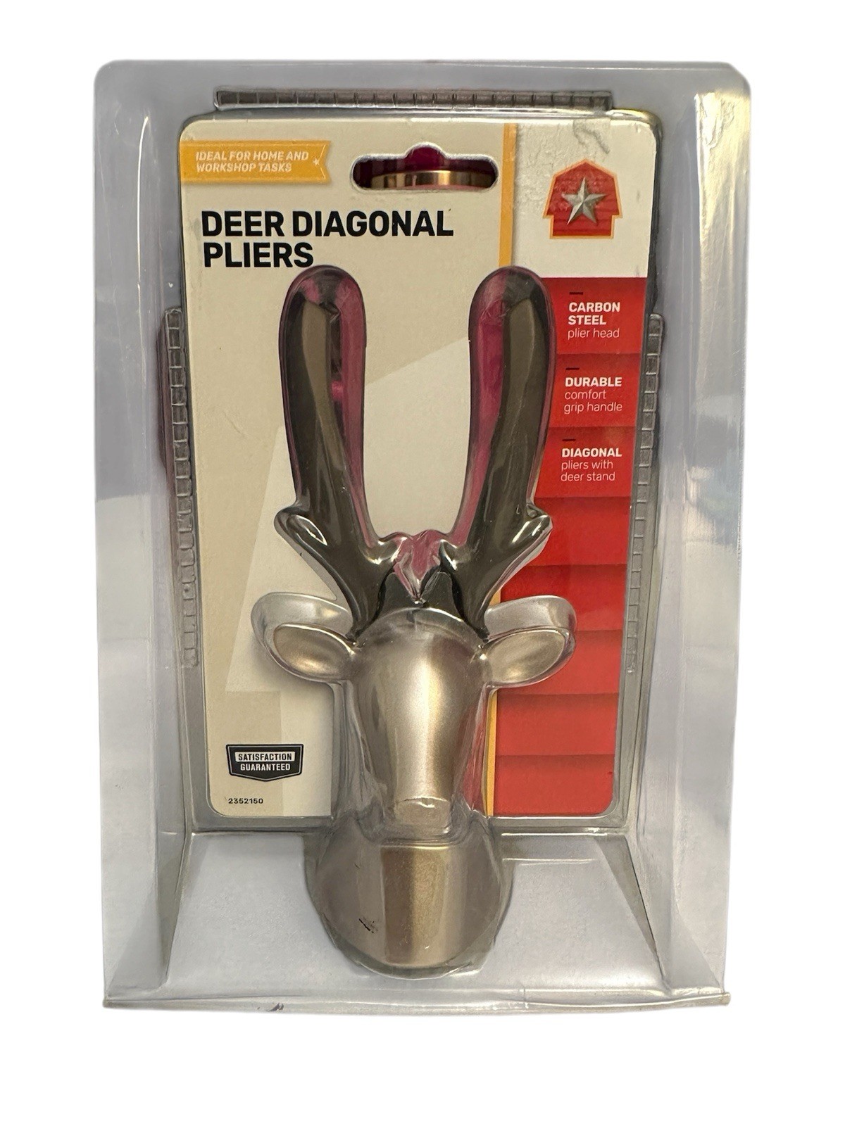 Deer Diagonal Pliers with deer stand Carbon Steel Plier Head for Desk/Bench Work