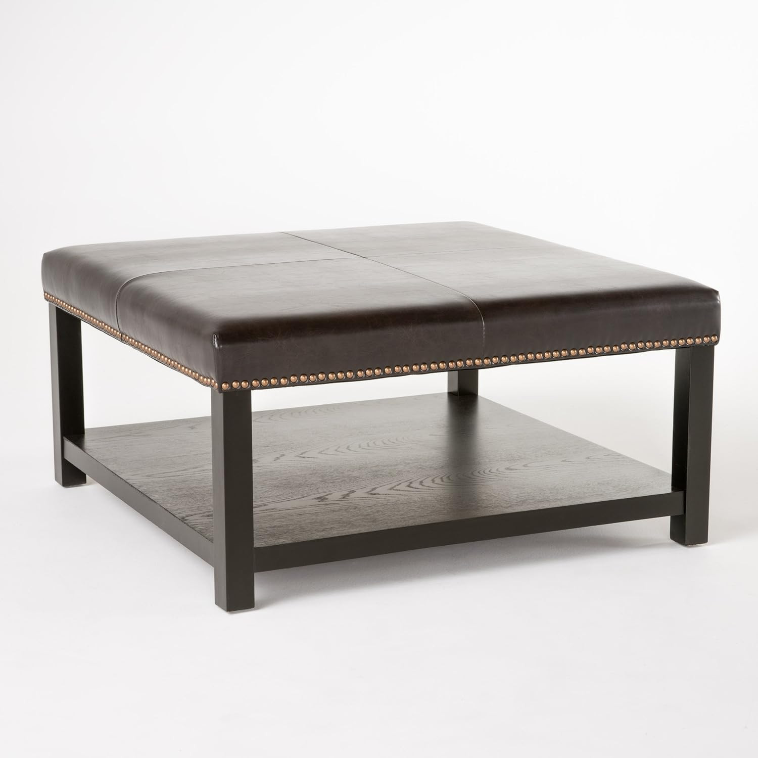 Stylish Brown Julia Bench with Rack by Christopher Knight Home