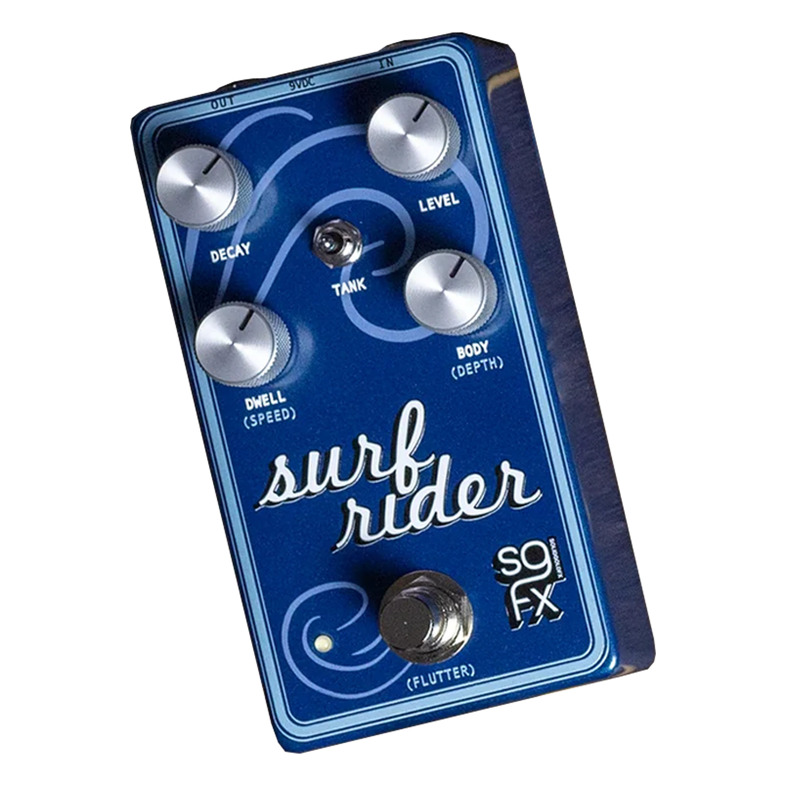 SolidGoldFX Surf Rider IV Spring Reverb Pedal - Open Box
