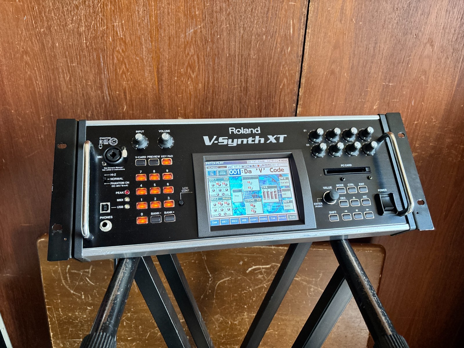 Roland V-Synth XT Synthesizer Version 2 VC-1 VC-2 D-50