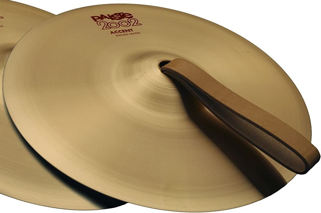 Paiste 2002 6" Accent Cymbal-Leather Strap/New-Warranty/Model # CY0001069506