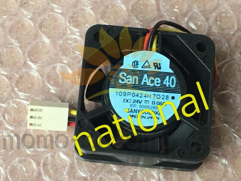 SanAce40 24V 0.08A 109P0424H7D28 4015 San Ace Fan New Fast Shipping