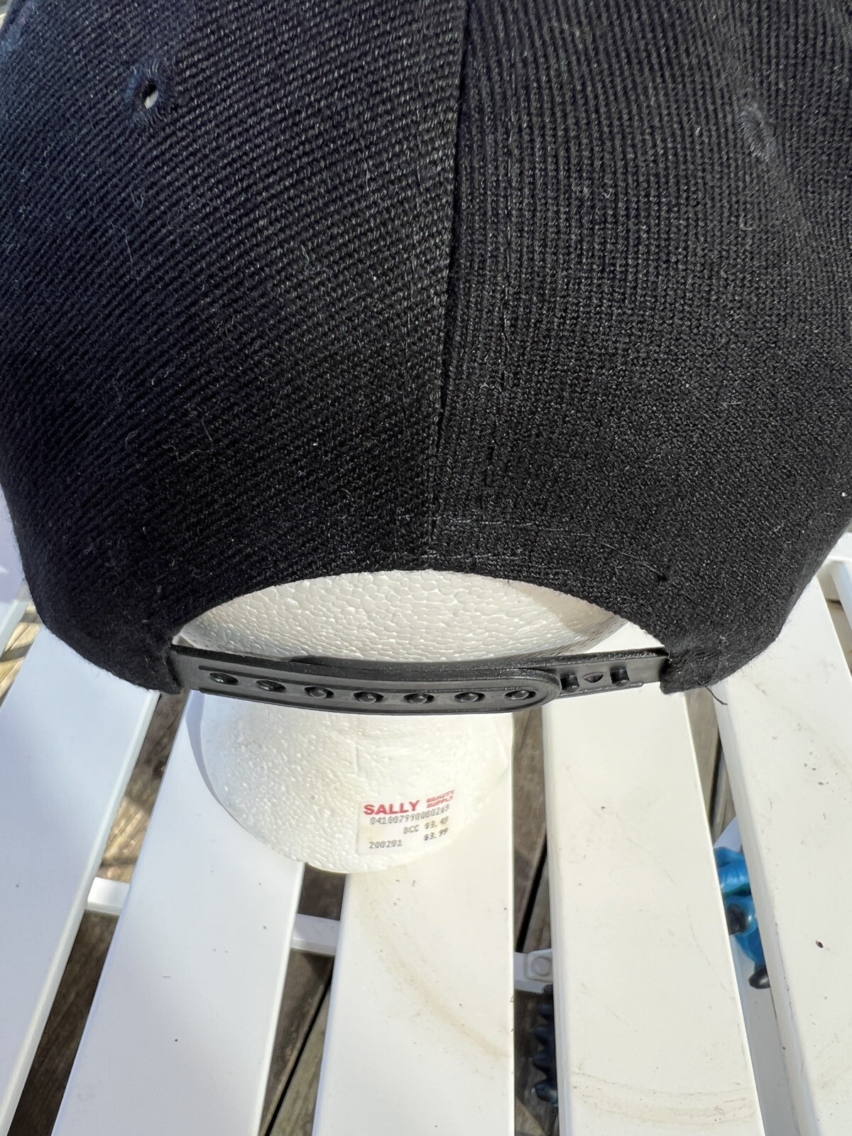 NIXIE Monkey Image Embroidered Black Hat/Cap Snapback NOS w Tags & Bill Sticker
