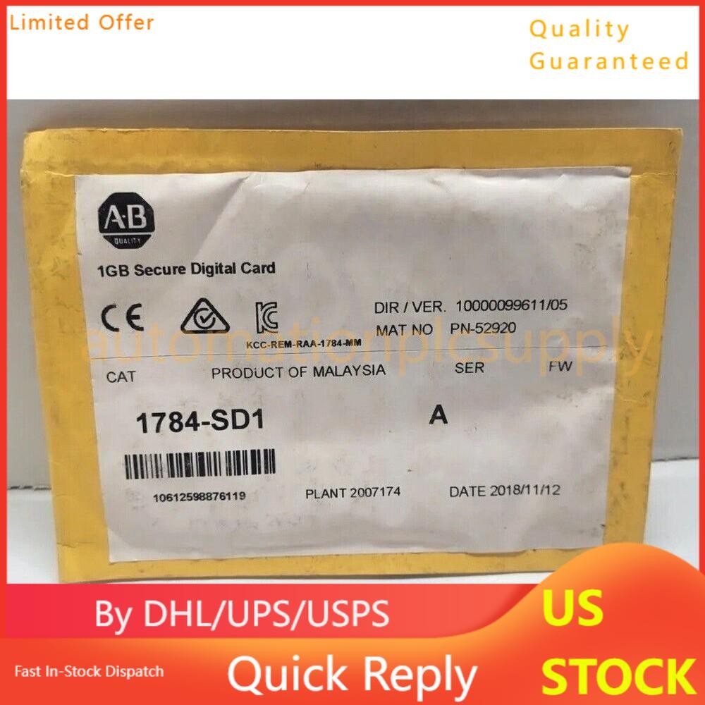 NEW Allen-Bradley 1784-SD1 Secure Digital Card 1784SD1 FREE SHIP