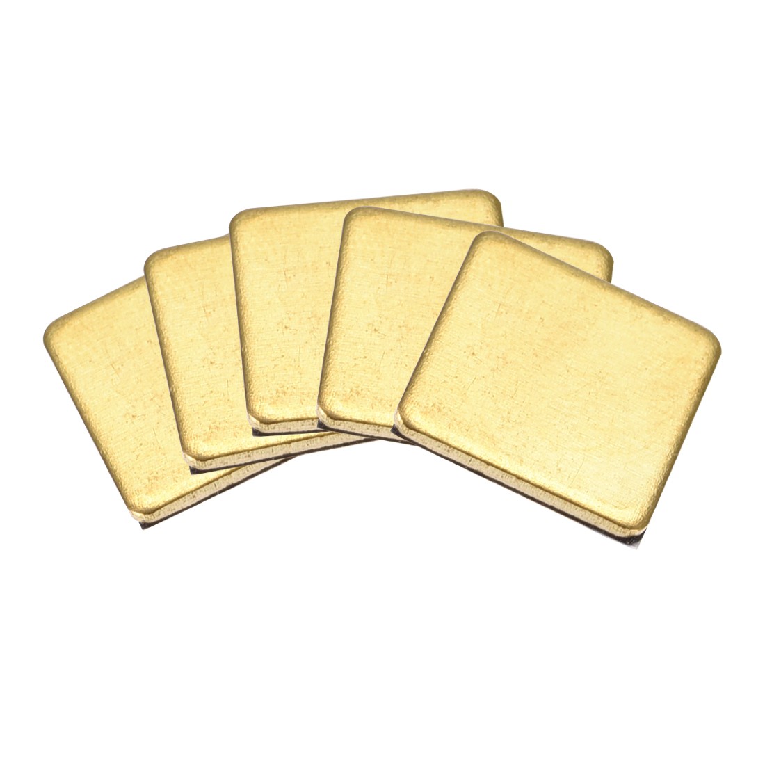 Flat IC Chipset Thermal Copper Heatsink with Adhesive Pad for ,12x12x1mm 5pcs