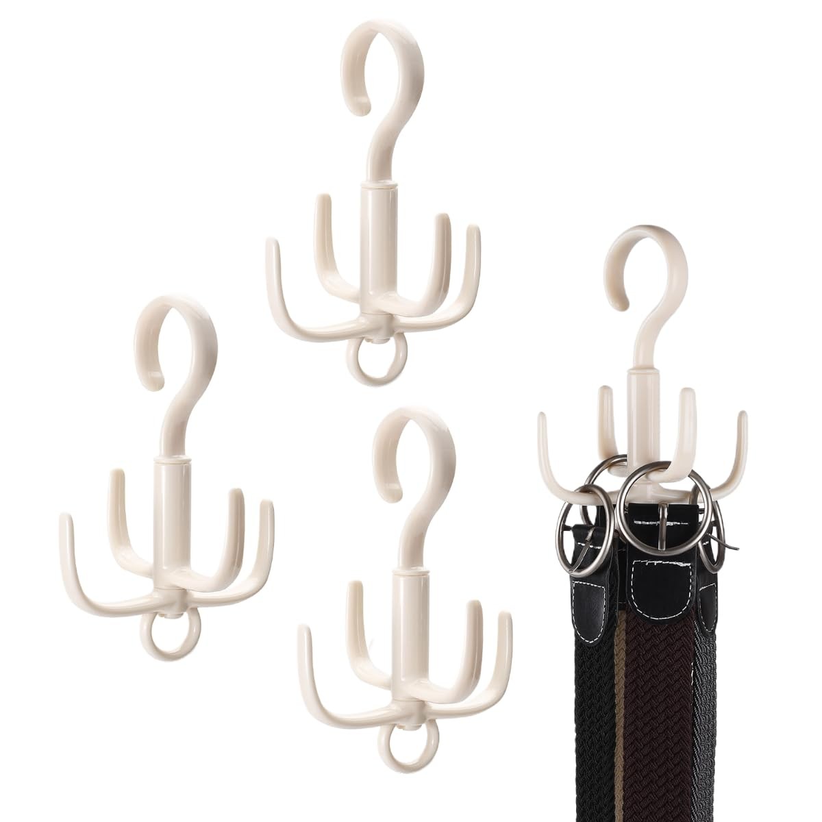 Perchero para cinturón, ideal almacenamiento y organización en espacios pequeños