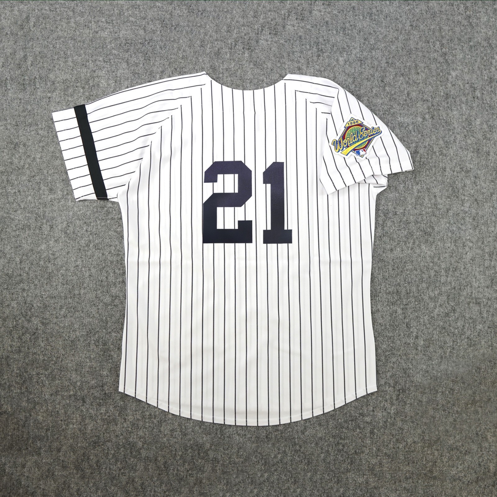 Paul O'Neill 1996 New York Yankees World Series Men's Home Cooperstown Jersey